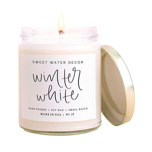 Winter White Candle