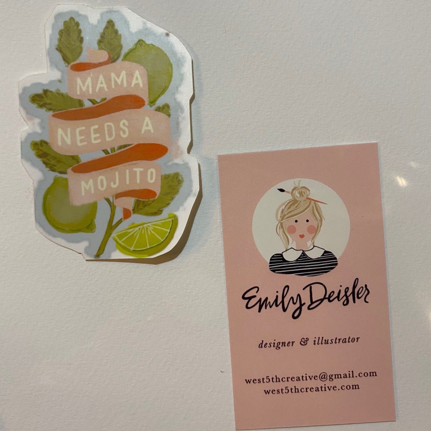 Mama Needs a Mojito Sticker