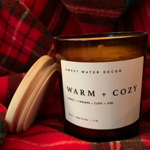 Warm + Cozy Soy Wax Candle